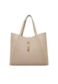 Furla Torebka Goccia L WB01788 BX3353 KH 4488S Beżowy. Kolor: beżowy. Materiał: skórzane #7