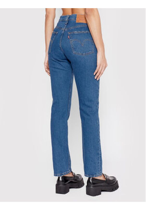 Levi's® Jeansy 501® Crop 36200-0225 Niebieski Cropped Fit. Kolor: niebieski