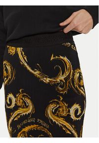 Versace Jeans Couture Spódnica midi 77HAE8B6 Czarny Regular Fit. Kolor: czarny. Materiał: wiskoza #4
