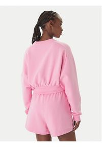 Adidas - adidas Bluza Soft Lux KA7016 Różowy Loose Fit. Kolor: różowy. Materiał: syntetyk #4