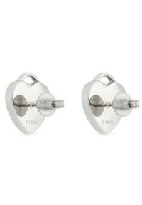 Guess Kolczyki JUBE05 058JW Srebrny. Materiał: metalowe. Kolor: srebrny #5