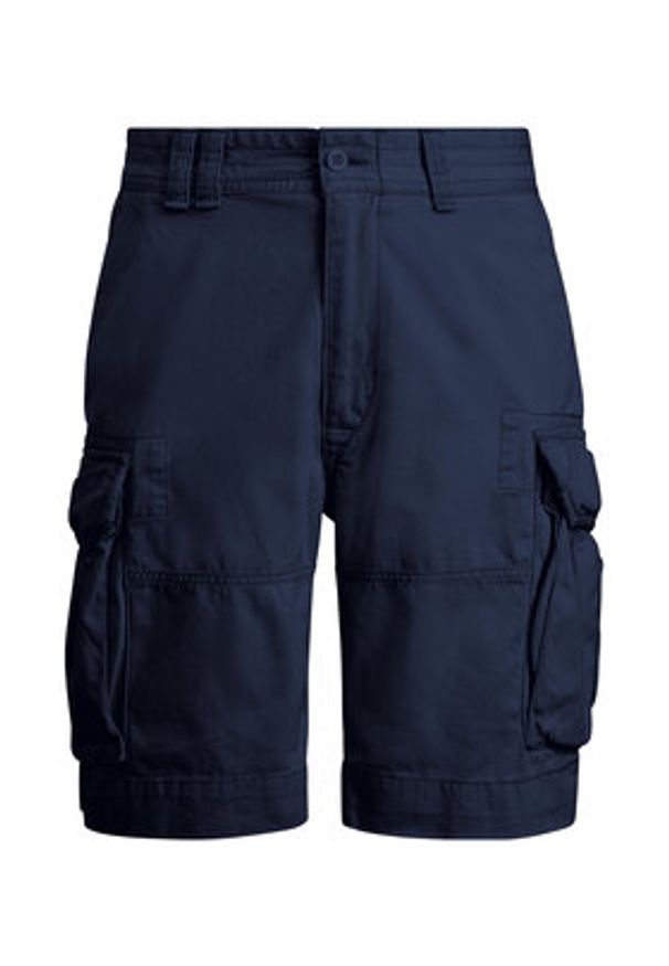 Polo Ralph Lauren Szorty materiałowe 710548502005 Granatowy Classic Fit. Kolor: niebieski. Materiał: bawełna