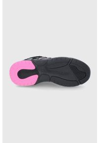 Calvin Klein Jeans Śniegowce kolor czarny. Nosek buta: okrągły. Kolor: czarny. Materiał: guma. Obcas: na platformie