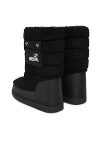 Love Moschino - LOVE MOSCHINO Śniegowce JA24452G0NISM00A Czarny. Kolor: czarny. Materiał: materiał #3