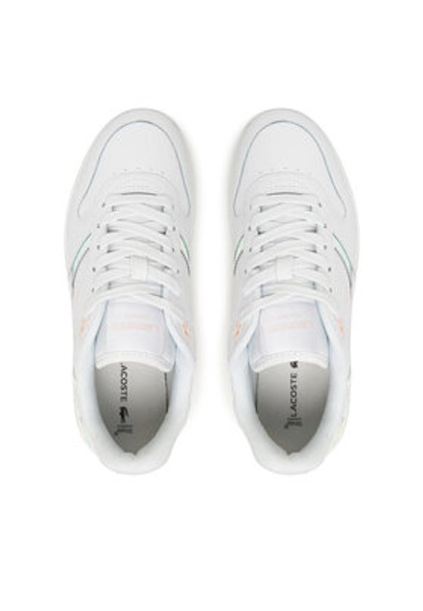 Lacoste Sneakersy 7-48SFA0037 Biały. Kolor: biały. Materiał: skóra