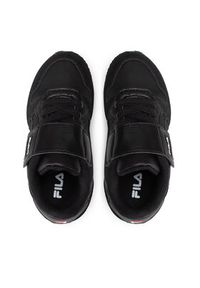 Fila Sneakersy Retroque Velcro Kids FFK0036.80010 Czarny. Kolor: czarny. Materiał: materiał #3