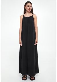 Marella - Sukienka maxi Orel MARELLA MONOCHROME. Długość: maxi