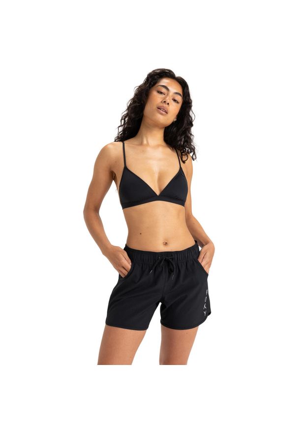 Roxy - Spodenki boardshort dla Kobiety ROXY CLASSICS 5" Czarny. Kolor: szary. Materiał: poliester, elastan, tkanina