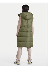Pieces Bezrękawnik Bee 17117414 Khaki Regular Fit. Kolor: brązowy. Materiał: syntetyk. Długość rękawa: bez rękawów