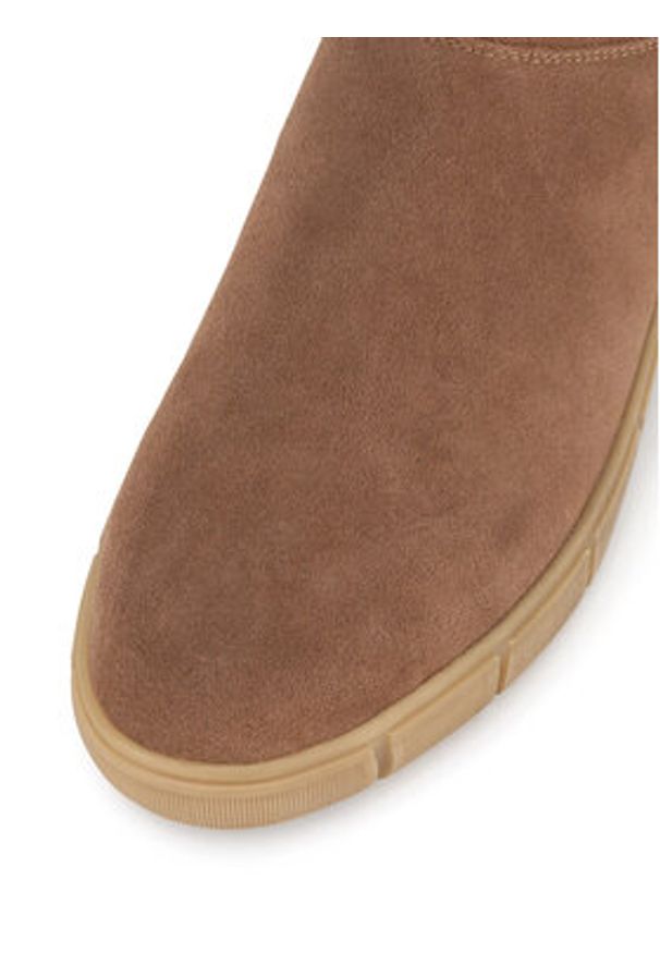 Remonte Botki D1T75-20 Brązowy. Kolor: brązowy. Materiał: skóra, zamsz