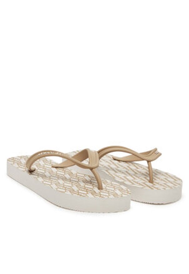 Armani Exchange Japonki XDQ010 XV700 U631 Beżowy. Kolor: beżowy. Materiał: syntetyk