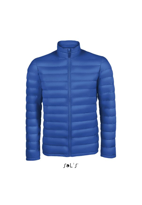 SOL'S - Kurtka puchowa Sol's Wilson. Kolor: niebieski. Materiał: puch