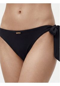 BOSS Dół od bikini 50561265 Czarny Regular Fit. Kolor: czarny. Materiał: syntetyk #2