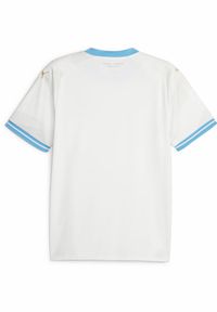 Puma - Męska replika domowej koszulki Olympique de Marseille PUMA White. Kolor: biały. Sport: piłka nożna