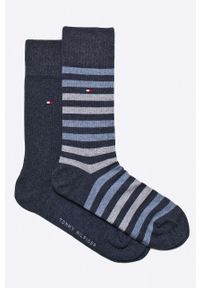 TOMMY HILFIGER - Tommy Hilfiger - Skarpety (2-pack) 472001001. Kolor: niebieski
