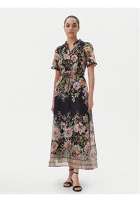 Hale bob - Hale Bob Sukienka letnia with silk 4YPR654M Czarny Regular Fit. Kolor: czarny. Materiał: len. Sezon: lato #1