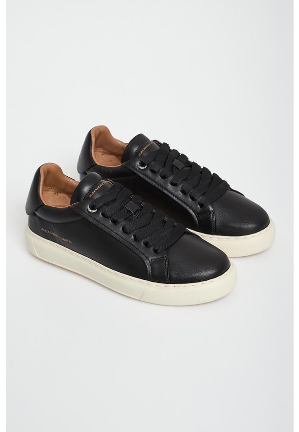 Alexander Smith - Sneakersy męskie skórzane Soho ALEXANDER SMITH. Materiał: skóra