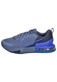 Buty treningowe męskie Nike Air Max Alpha Trainer 6. Kolor: niebieski. Materiał: syntetyk, materiał. Szerokość cholewki: normalna. Model: Nike Air Max. Sport: fitness