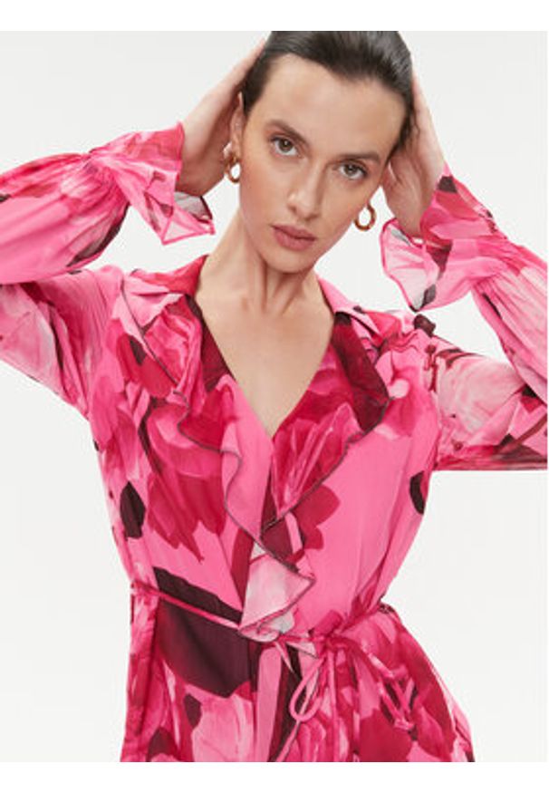 Ted Baker Sukienka codzienna Jjojjo 272515 Różowy Regular Fit. Okazja: na co dzień. Kolor: różowy. Materiał: syntetyk. Typ sukienki: proste. Styl: casual
