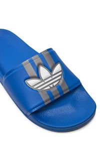 Adidas - adidas Klapki Adilette IG9267 Niebieski. Kolor: niebieski. Materiał: skóra #5