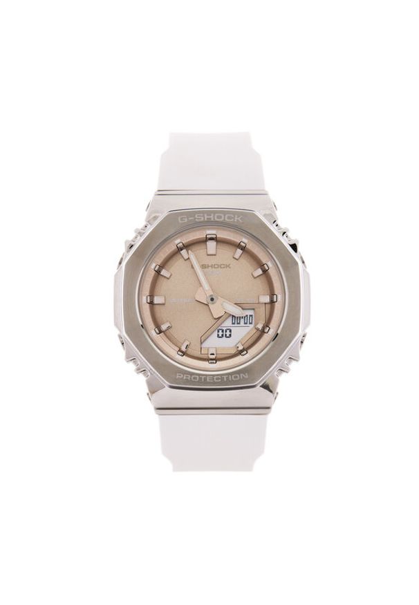 G-Shock - Casio Zegarek 4549526393310 Biały. Kolor: biały