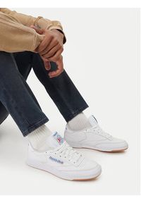 Reebok Sneakersy EO-CLUB C 85 100259127 Biały. Kolor: biały. Materiał: skóra. Model: Reebok Club #3