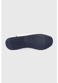 U.S. Polo Assn. sneakersy kolor biały. Nosek buta: okrągły. Zapięcie: sznurówki. Kolor: biały. Materiał: guma