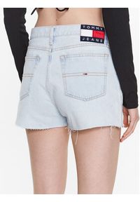 Tommy Jeans Szorty jeansowe Hotpant DW0DW15593 Błękitny Regular Fit. Kolor: niebieski. Materiał: bawełna #3