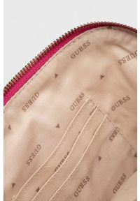 Guess torebka kolor różowy. Kolor: różowy. Rodzaj torebki: na ramię #4