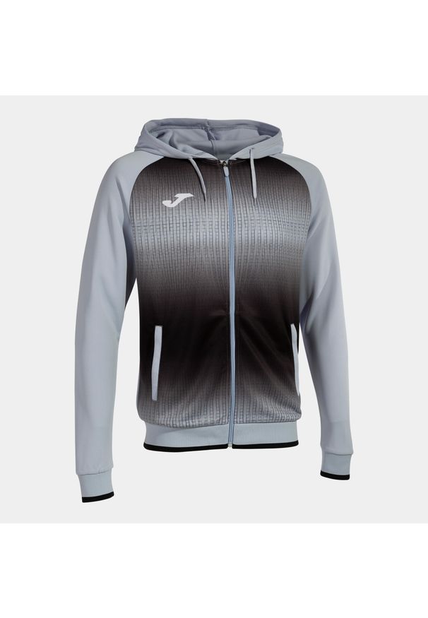 Kurtka z dresu Joma Tiger V. Kolor: wielokolorowy, niebieski, szary, czarny. Materiał: dresówka. Sport: piłka nożna, fitness