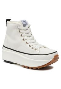 Pepe Jeans Sneakersy PLS31520 Biały. Kolor: biały. Materiał: materiał #7