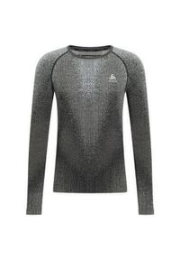 Odlo - Koszulka termoaktywna z długim rękawem męska. Kolor: szary. Długość rękawa: długi rękaw. Długość: długie. Sport: bieganie #1