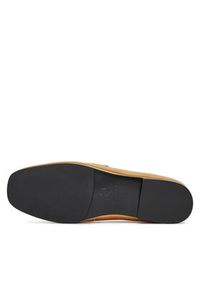 Eva Minge Loafersy CYNIA-LT2513-37 Złoty. Kolor: złoty. Materiał: skóra