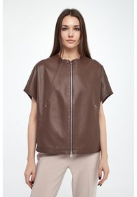 Kamizelka damska skórzana DIEGO M. Materiał: skóra #2