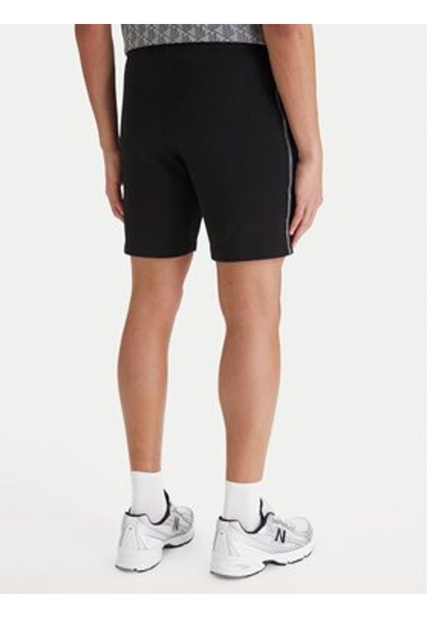 Lacoste Szorty sportowe GH0886 Czarny Regular Fit. Kolor: czarny. Materiał: bawełna. Styl: sportowy