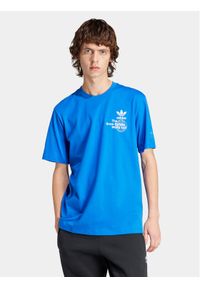 Adidas - adidas T-Shirt BT IS0182 Niebieski Regular Fit. Kolor: niebieski. Materiał: bawełna