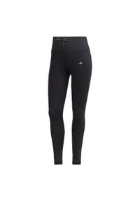 Adidas - Legginsy Running Essentials. Kolor: czarny. Materiał: materiał. Sport: bieganie