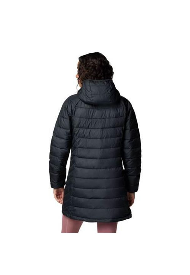 columbia - Kurtka sportowa damska Powder Lite II Mid Jacket. Kolor: czarny. Materiał: poliester. Sport: turystyka piesza