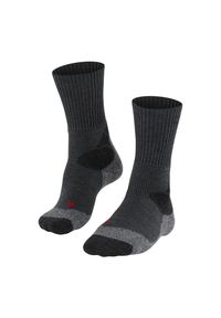 Skarpetki damskie Falke TKX Expedition. Kolor: szary. Sport: turystyka piesza #1