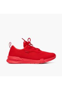 Cropp - Sneakersy z siateczką mesh - Czerwony. Kolor: czerwony. Materiał: mesh