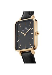Daniel Wellington Zegarek Quadro Pressed DW00100560 Czarny. Kolor: czarny