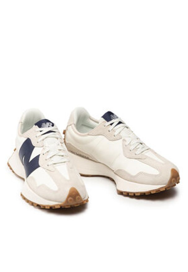 New Balance Sneakersy WS327KB Beżowy. Kolor: beżowy. Materiał: zamsz, skóra