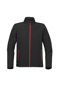 STORMTECH - Męska Kurtka Soft Shell Orbiter. Kolor: czerwony, wielokolorowy, czarny