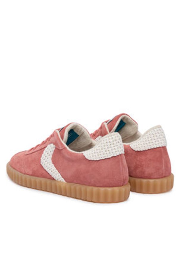 Voile Blanche Sneakersy 2019815-01 Różowy. Kolor: różowy. Materiał: zamsz, skóra