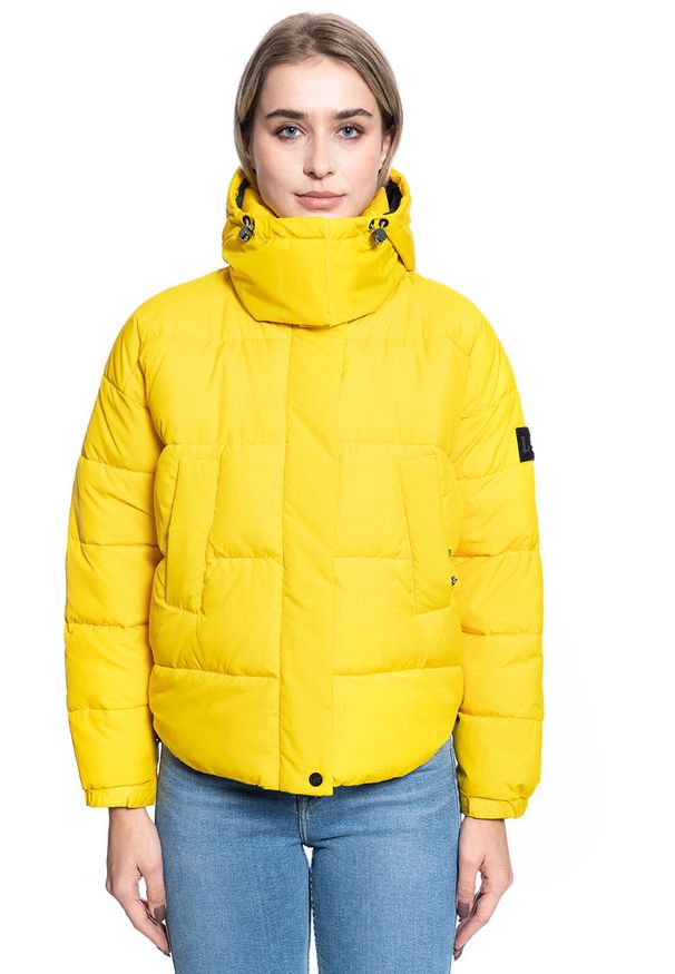 Lee - KURTKA DAMSKA LEE PUFFER JKT LEMON ZEST L56VUMMM 112113126