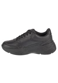 Buty sportowe damskie Kappa BRANJA. Kolor: czarny. Materiał: materiał, tkanina, syntetyk, guma