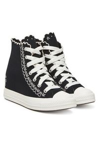 Converse Trampki Chuck Taylor All Star Wedge A13546C Czarny. Kolor: czarny. Materiał: materiał #4