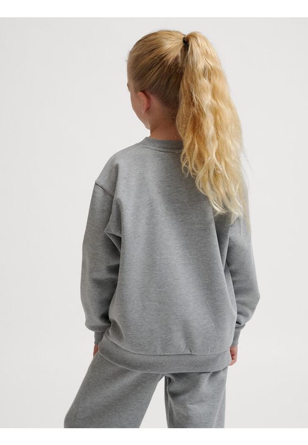 Bluza dziecięca Hummel Bee Loose. Kolor: szary. Materiał: materiał