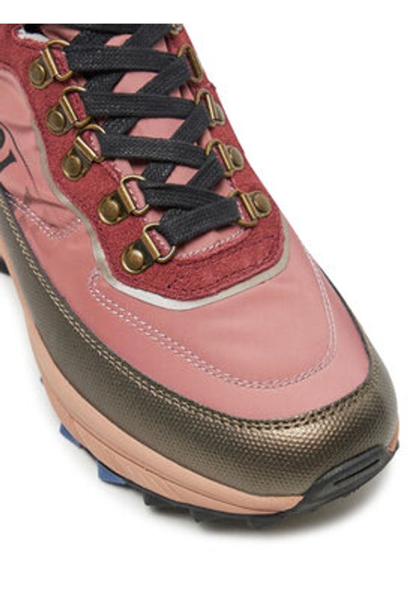 Napapijri Sneakersy NP0A4IKM Bordowy. Kolor: czerwony. Materiał: materiał