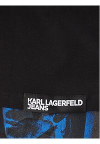 Karl Lagerfeld Jeans T-Shirt A2M17052 Czarny Relaxed Fit. Kolor: czarny. Materiał: bawełna